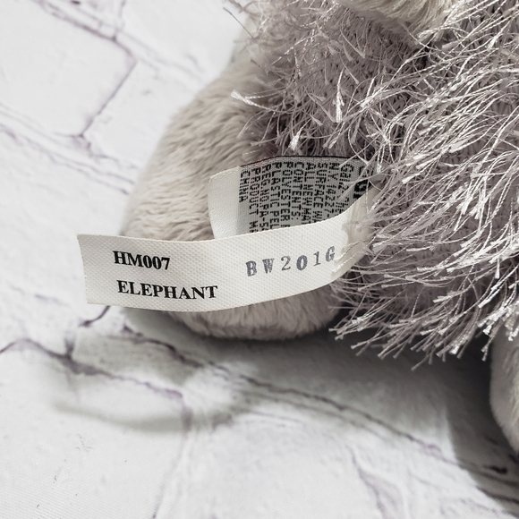 Ganz Webkinz Elephant Plush 10-inch Stuffed Animal Fuzzy No Code Tag - Picture 9 of 10